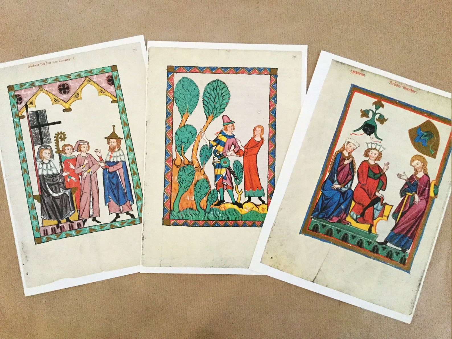 Medieval Prints Vintage Book Pages for Wall Decor Collage - Etsy