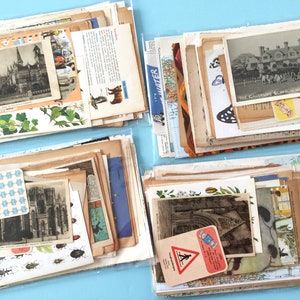 Kit de diário desnecessário, pacote de papel, páginas de livros antigos, material para diário, mapas antigos, papel para partituras