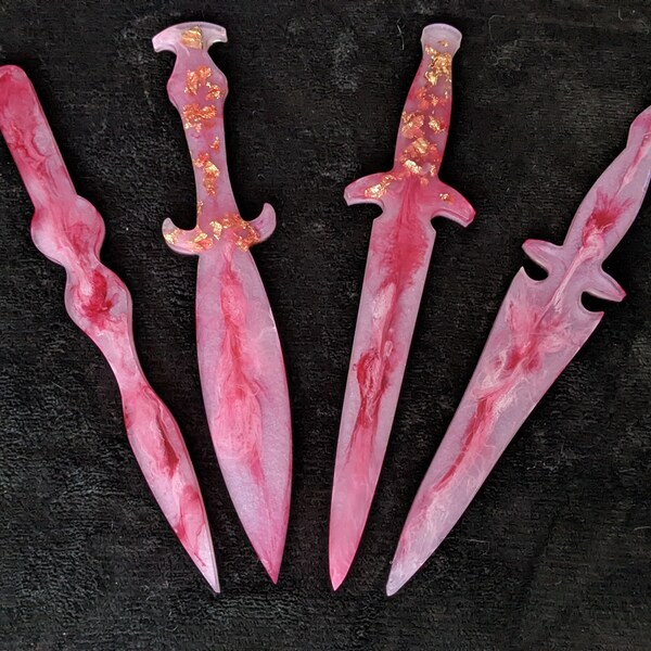 Resin Daggers Etsy
