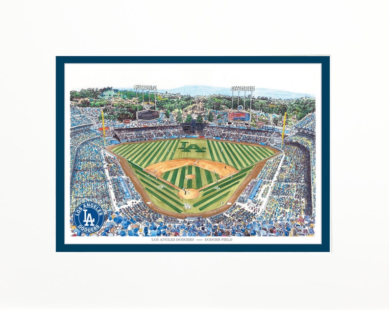 Los Angeles Dodgers Dodger Stadium LIMITED EDITION Pen and Etsy