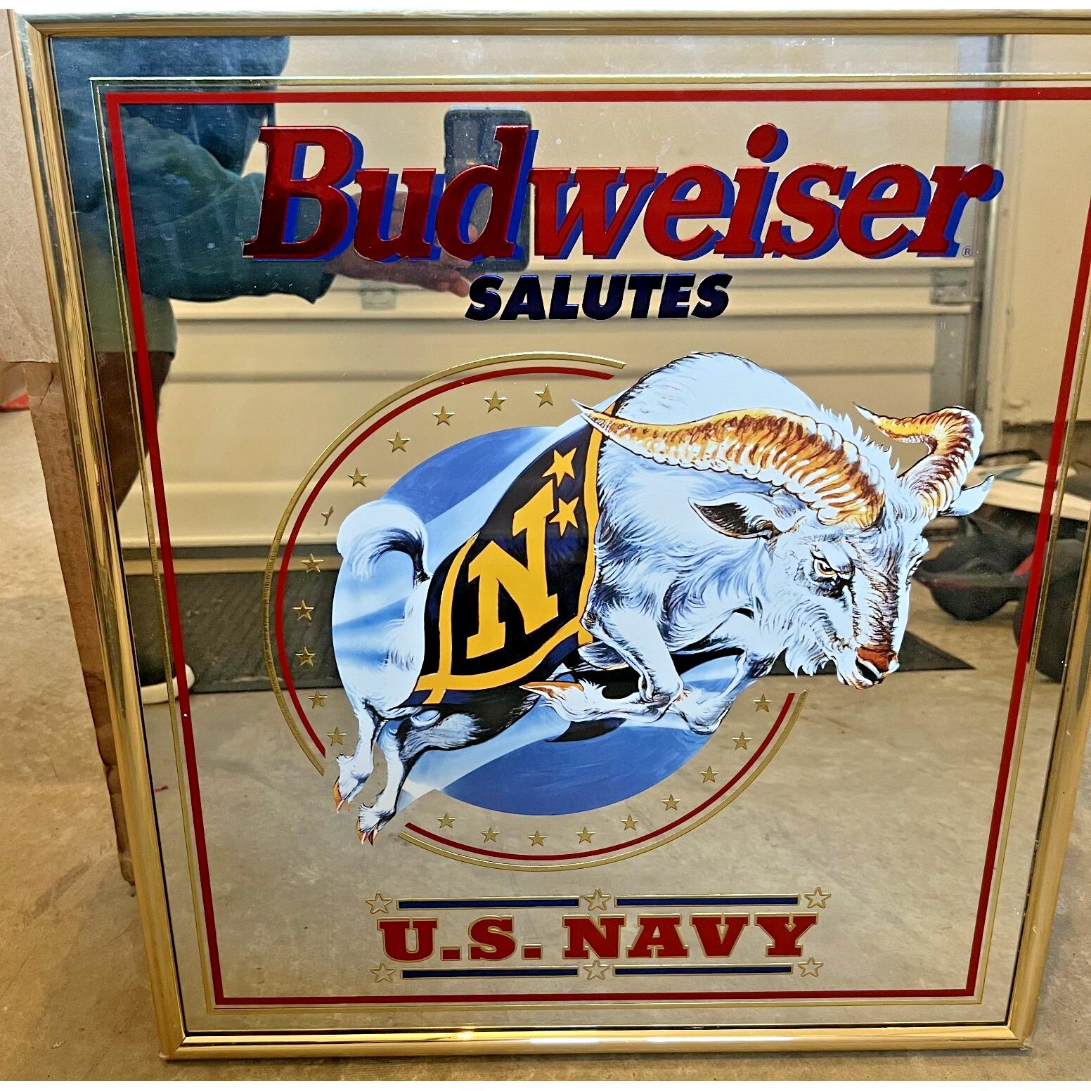 Budweiser Mirrors - Etsy