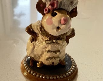 Wee Forest Folk 1988 The Mean Stepmother Cinderella Figurine Retired W/Box