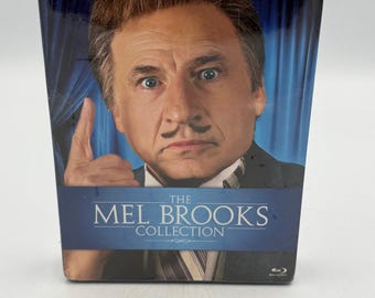 The Mel Brooks Collection Blu-ray-doos met 9 discs, nieuwe verzegelde zadels