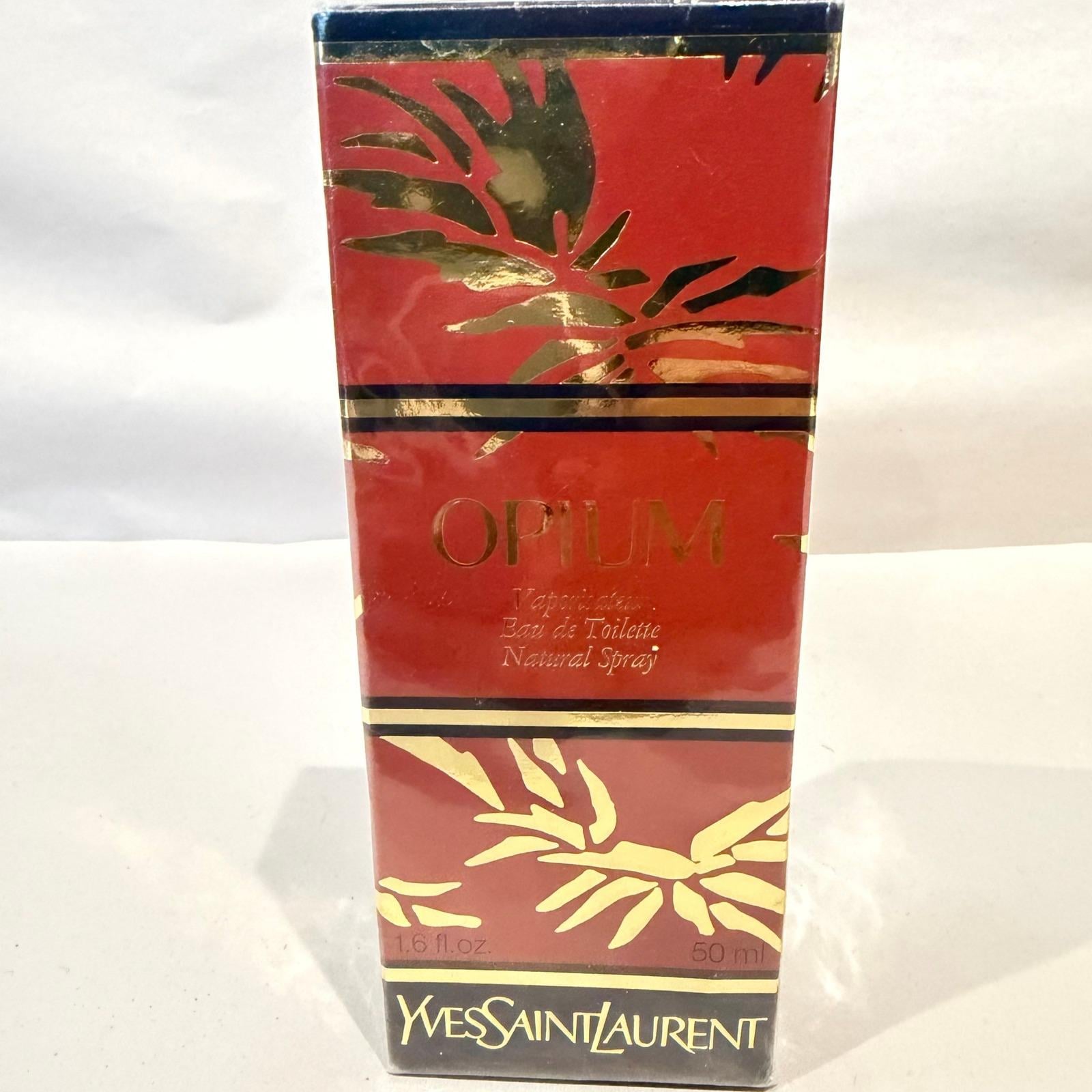 YSL Yves Saint Laurent Opium EDT 50ml 1.6oz 2005 Sealed Vintage