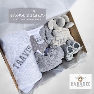Baby Gift, Personalised Baby Hamper, Baby Boy Gift, Baby Shower, Baby Shower, Baby Blanket, Baby Girl, Newborn Gift Set