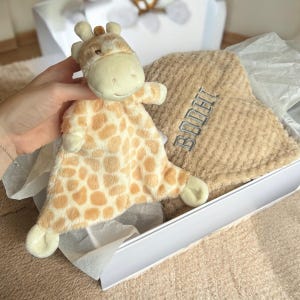 Baby Personalised Security Blanket, Personalised baby blanket personalised comforter, baby gift, new baby gift, gift for newborn baby
