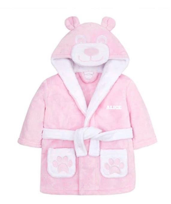 Panier cadeau baby shower rose - avec polaire, serviette à capuche,  vêtements pour