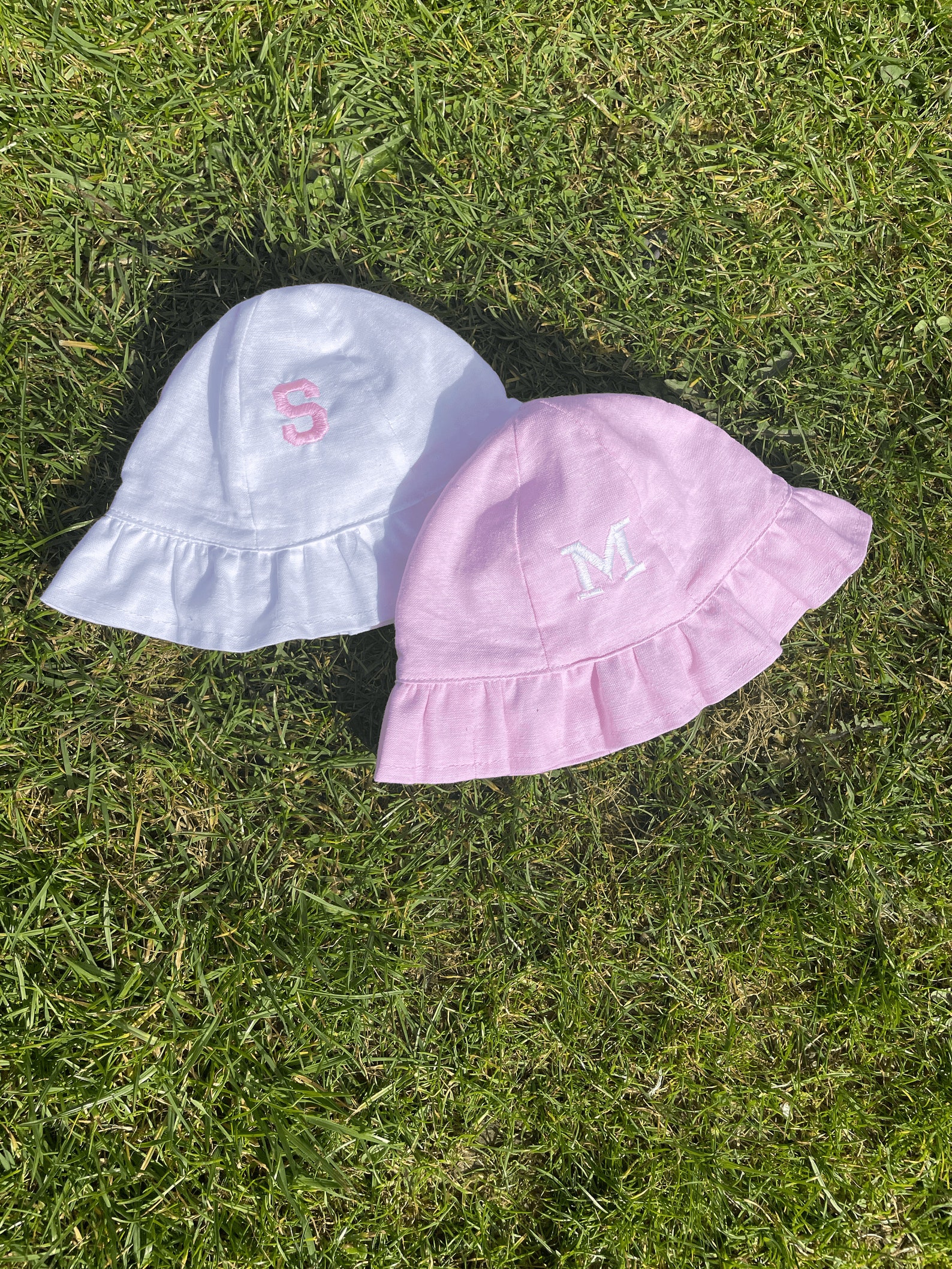 Personalised Baby Girl Bucket Hat Personalised Baby Summer Etsy