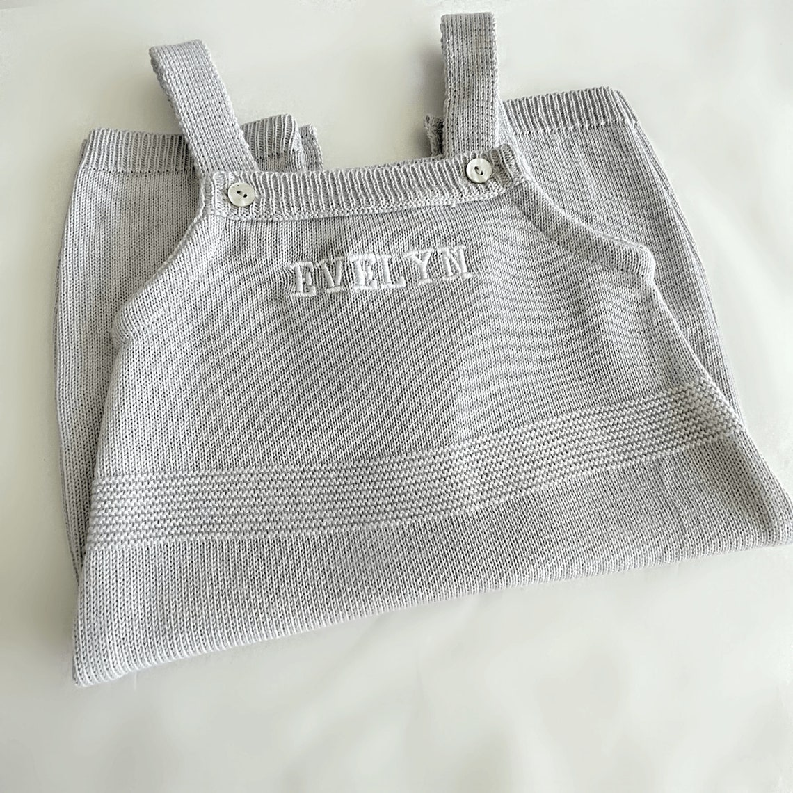 Knitted Baby Dungarees Designer Baby Girl Romper Baby Girl Etsy