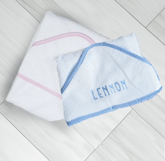 Personalised baby bath towels hotsell