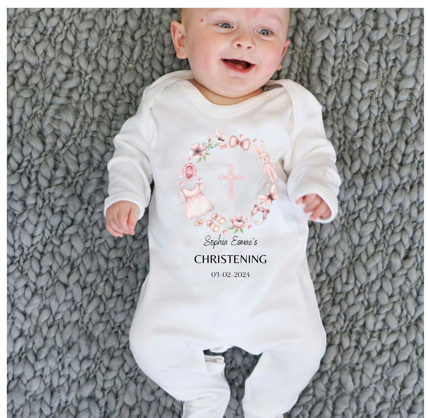 Pijama para bebé navideña 3-6/6-9 meses - Bebé Crece