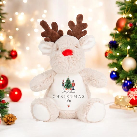 Body personnalisé pour le premier Noël de bébé garçon batteur