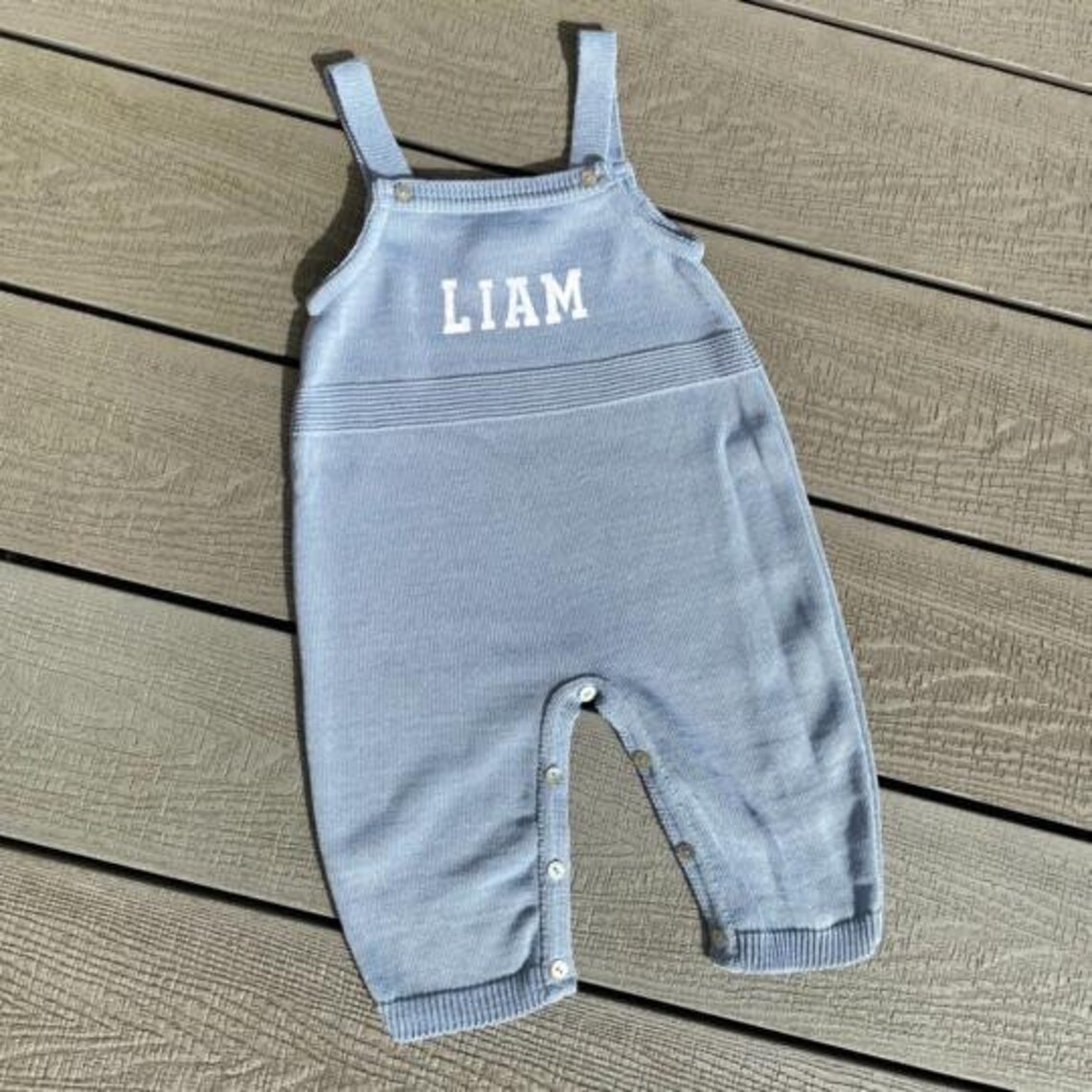 Knitted Baby Dungarees Designer Baby Boy Romper Baby Boy Etsy