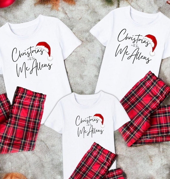 Christmas Matching Family Pyjamas christmas Day Pyjamas Adult Matching Pjs Christmas Pyjamas Pyjamas Christmas Eve Nightwear Etsy