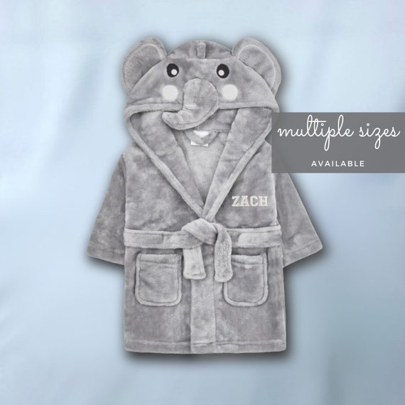 Lulabay baby girls personalised dressing gown and bunny slippers gift
