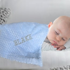 Grey baby blanket, Personalised newborn baby gift, embroidered baby wrap, new baby gift, personalized gift for newborn baby image 4