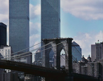 Twin Towers, Brooklyn Bridge, World Trade Center