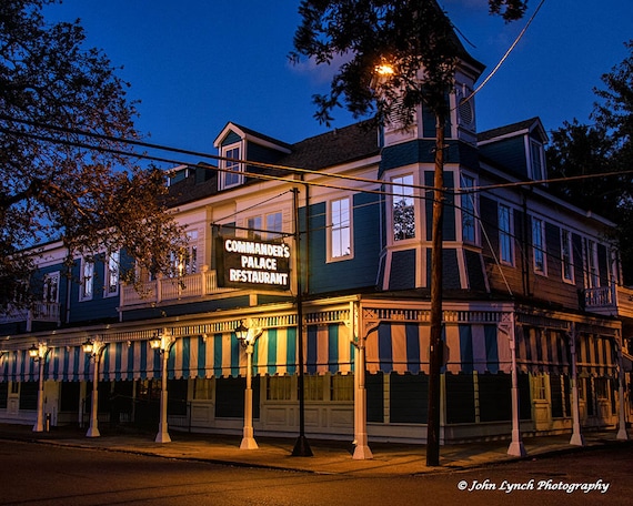 Commander S Palace Restaurant The Garden District New Etsy