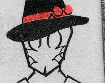Gothic Spider Fedora Hat Creepy Cute Machine Embroidery, Design Spooky  Halloween Dad Mom Friend Gift PES DST JEF Instant Download