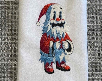 Cute Santa Gnome Machine Embroidery, Festive Christmas Design For Dad, Sweater Shirt Gift Idea PES DST JEF Instant Download