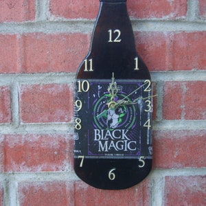 Lansing Brewing Beer bottle clock