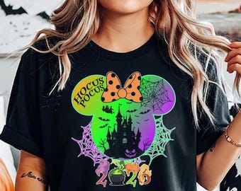 Disney Halloween 2026 Shirts • Spooky Season Disney T-shirts • Disney Family Shirt • Matching Halloween Vacation Tees • Fall Tee