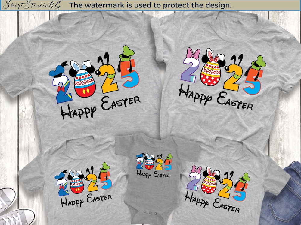 Easter Shirts, Disney Shirts, Happy Easter Shirts, Disneyworld Shirts, Disney Family Shirts,2025 Disney Easter Shirts, Disneyland Shirts Francisco49Ers