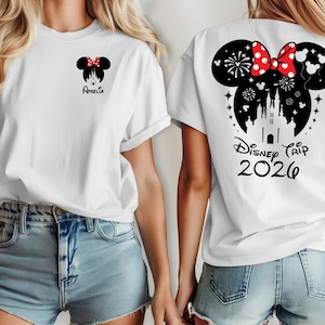 Chemise personnalisée Disney Vacations 2026, chemises familiales Disneyland Paris image 13
