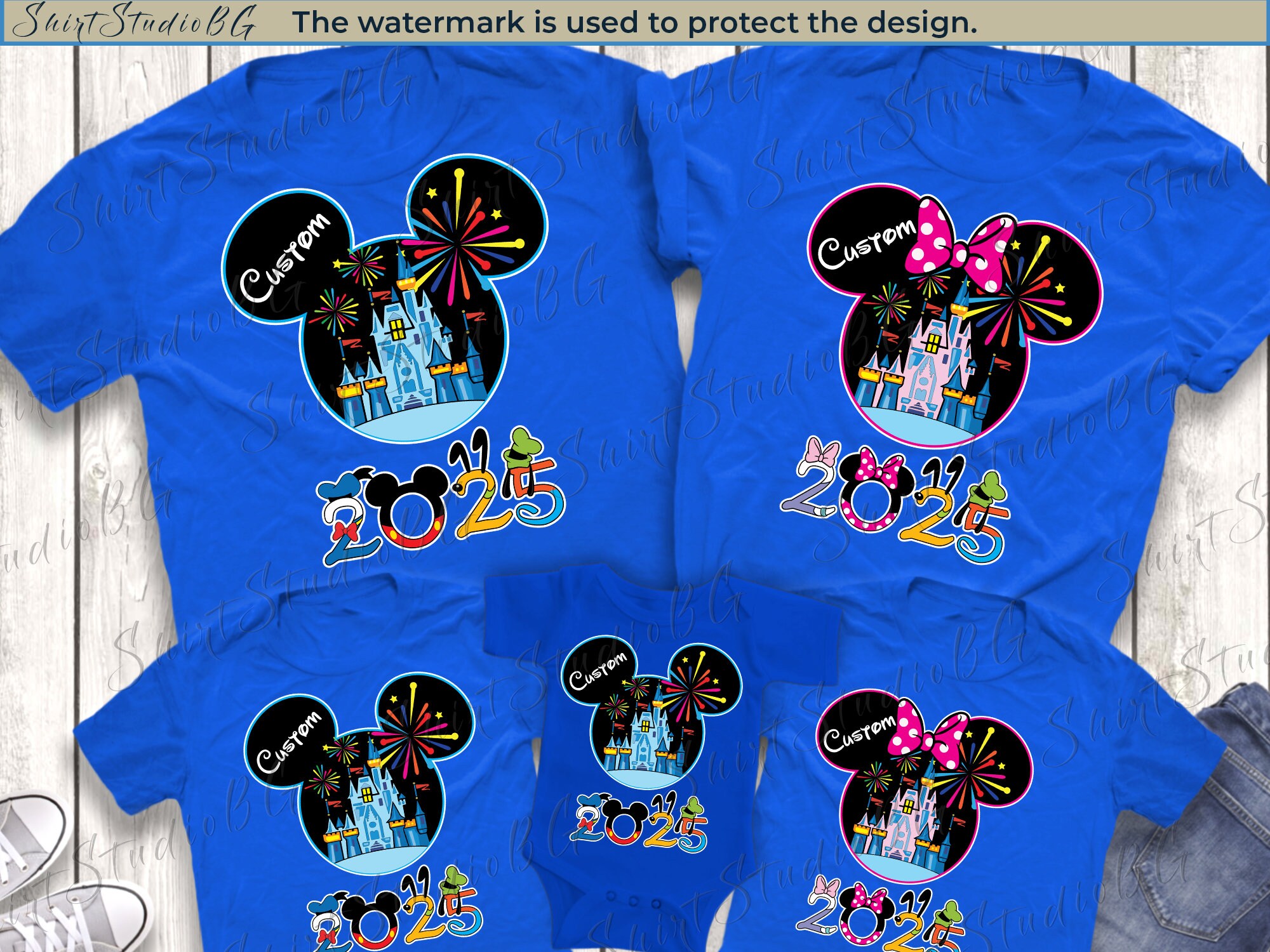 Personalized Disneyland 2025 Shirts Disney Family Shirts Mickey and Minnie Shirts Disney Couple Shirts Disneyworld Shirts Disney Shirts Etsy UK