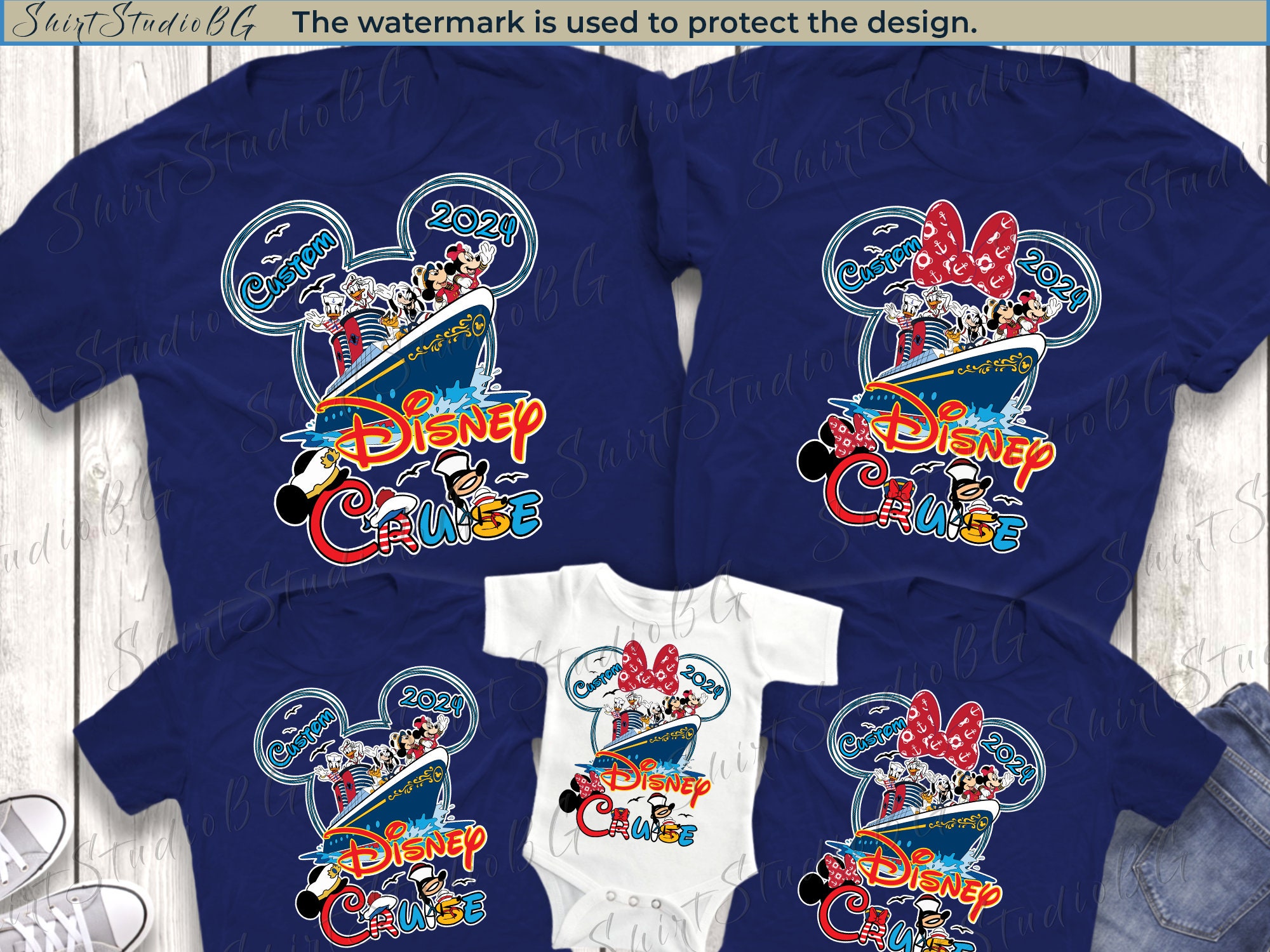 Personalized Disney Cruise 2024 Shirts, Disney Cruise Shirts, Cruise Shirts