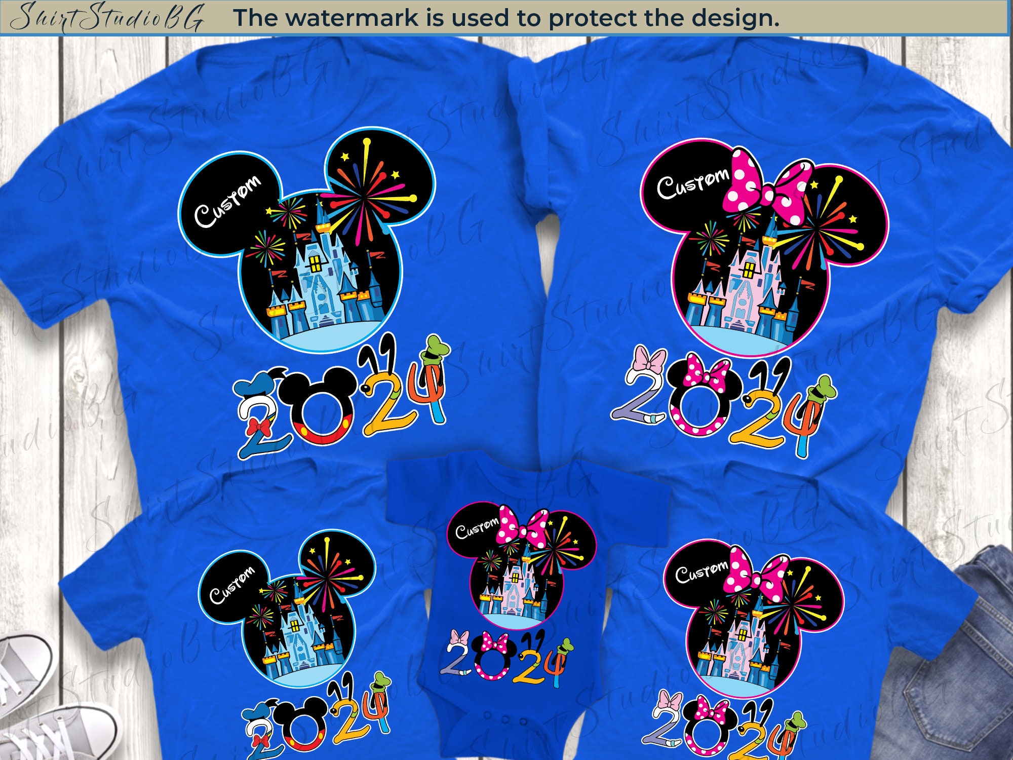 Personalized Disneyland 2024 Shirts, Disney Family Shirts