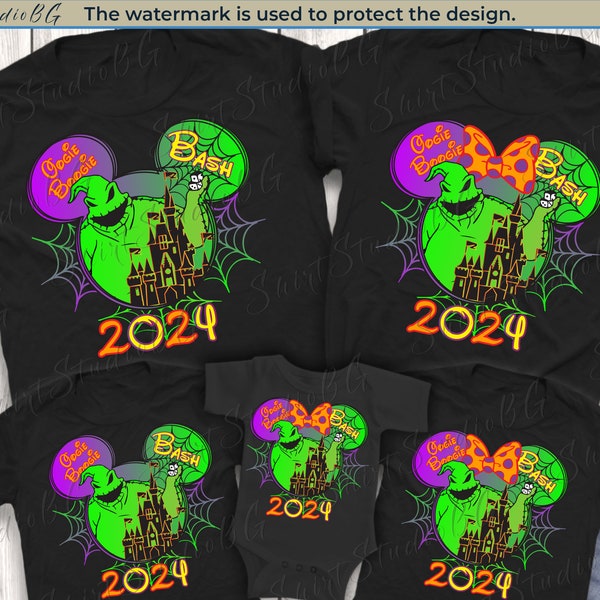 Oogie Boogie Bash 2024 Disney Halloween Party Shirts, Halloween Shirt, Disney Halloween Shirts, Disneyland Shirts, Disneyworld Shirt