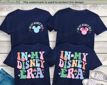 In My Disney Era Shirt, Comfort Colors Family Vacation Tee