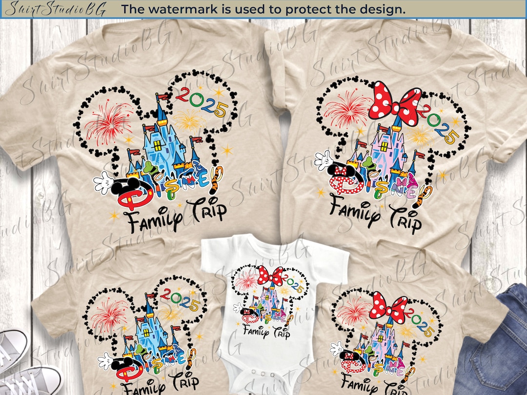 Disneyland Family Trip 2025 Shirts, Disney Family Shirts, Mickey and