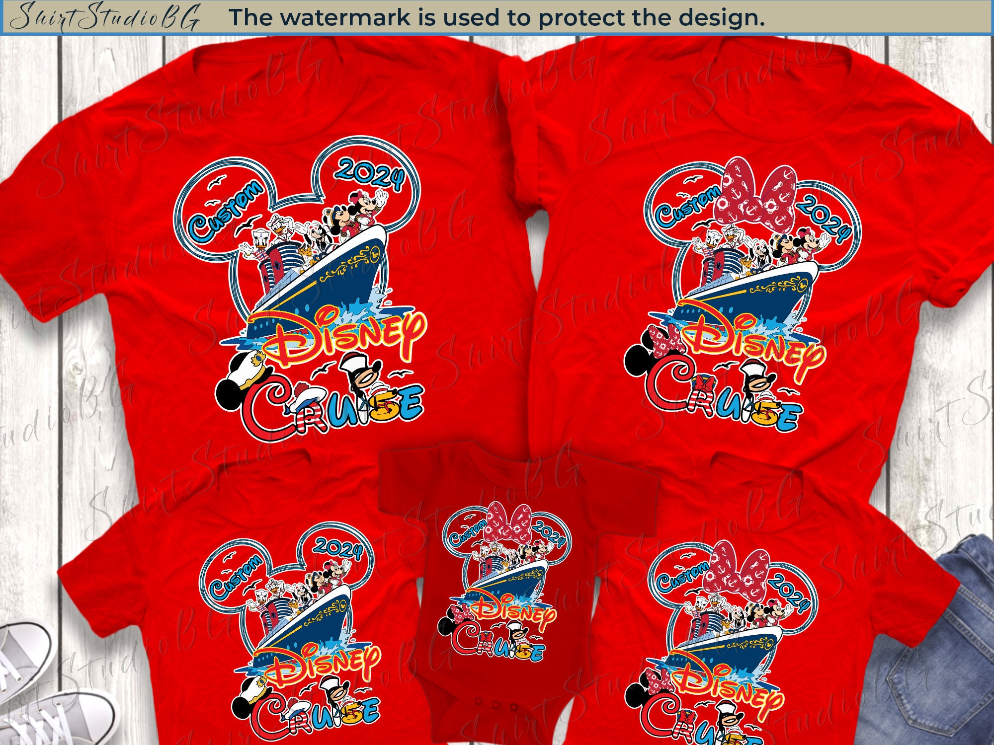 Personalized Disney Cruise 2024 Shirts, Disney Cruise Shirts, Cruise Shirts