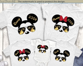 Camisetas Disney personalizadas 2026, camisetas familiares Disney 2026, camiseta del equipo Disney 2026, camiseta a juego para el viaje a Disney, camisetas de Disneyland París 2026