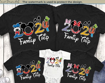 Disney Family Vacation 2024 Shirts, Disney Family Shirts, Disneyland Shirts, Disney Couple Shirts, Disneyworld Shirts, Disney Shirts