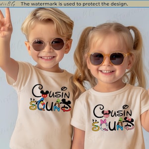 Camisetas de la pandilla de primos de Disney, camisetas de la pandilla de primos, camisetas de primos de Disney, camisetas de primos de Disneyland, camisetas de la pandilla de primos, camisetas de Disneyworld