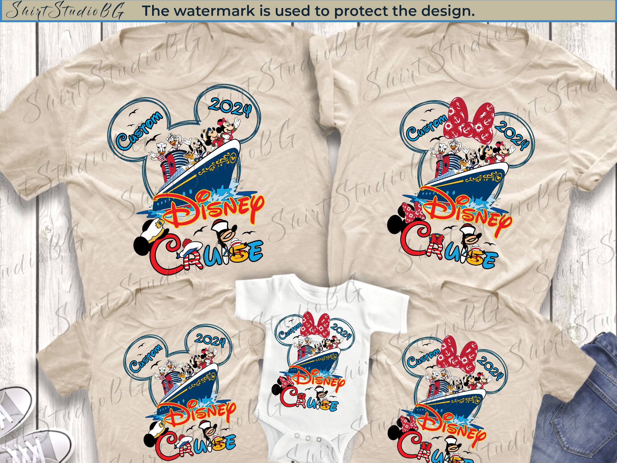 Personalized Disney Cruise 2024 Shirts, Disney Cruise Shirts, Cruise Shirts