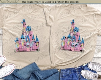 Disney Castle Comfort Colors Shirts, Disney Family Shirts, Disney Cousin Shirts, Disney Couple Shirts, Disneyworld Shirts, Disney Shirts