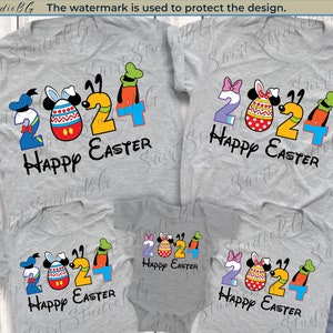 2024 Disney Easter Shirts, Happy Easter Shirts, Easter Shirts, Disneyland Shirs, Disney Family Shirts, Disneyworld Shirts, Disney Shirts