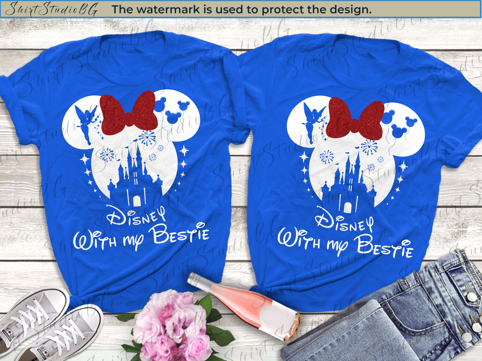 Disney With My Bestie Shirts, Disney Besties Shirt, Disney Girls Trip Shirts,  Disney Best Friend Shirt Disneyworld Shirts, Disneyland Shirts - Etsy, image size:2000x1500