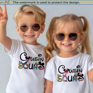 Camisetas de primos de Disneyland, camisetas de primos, camisetas familiares de Disney, camisetas de primos, camisetas de escuadrón de primos, camisetas de Disneyworld, camisetas de Disney