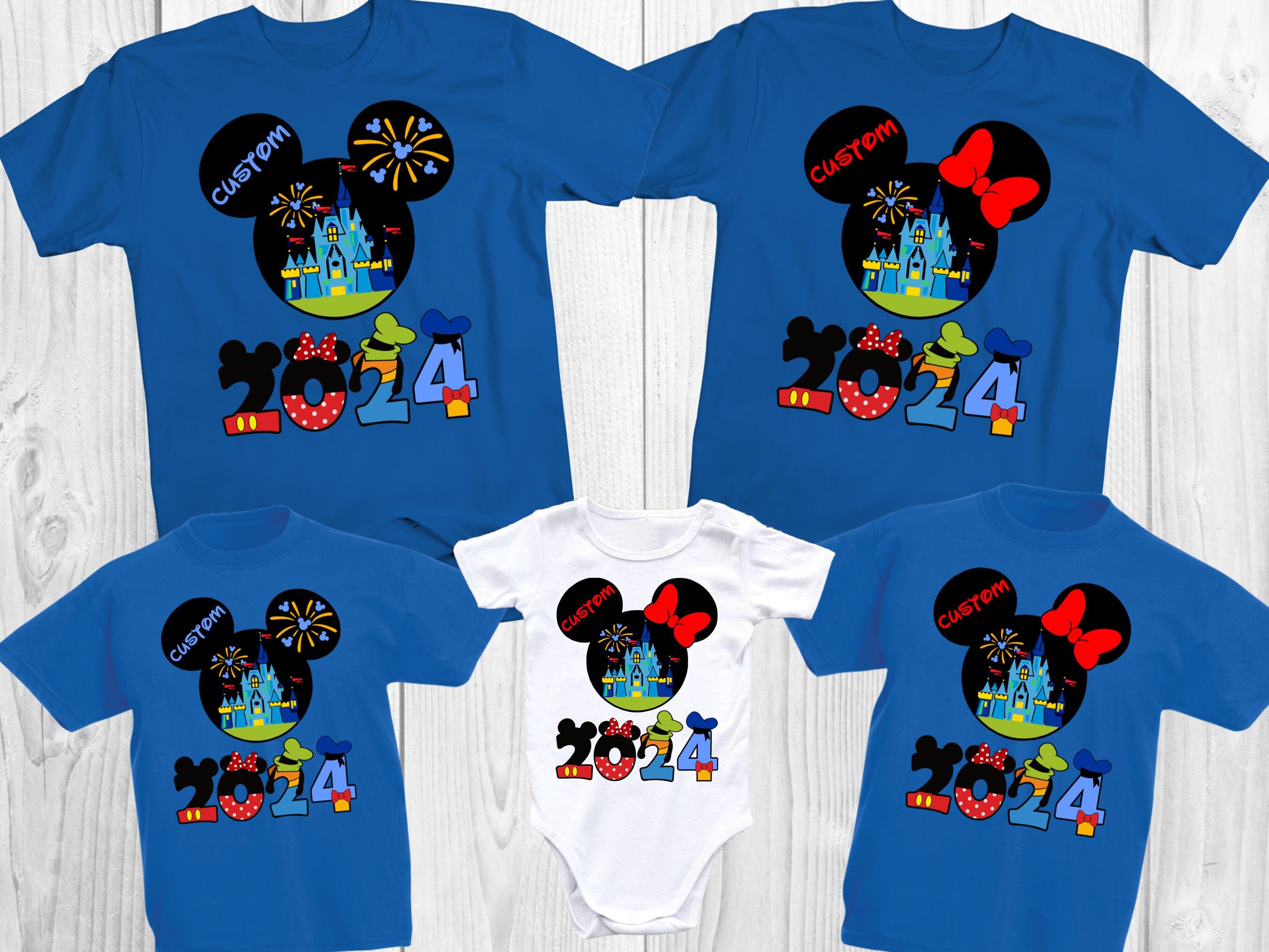 Disneyland Family 2024 Shirts, Disney Family shirts, Matching disney