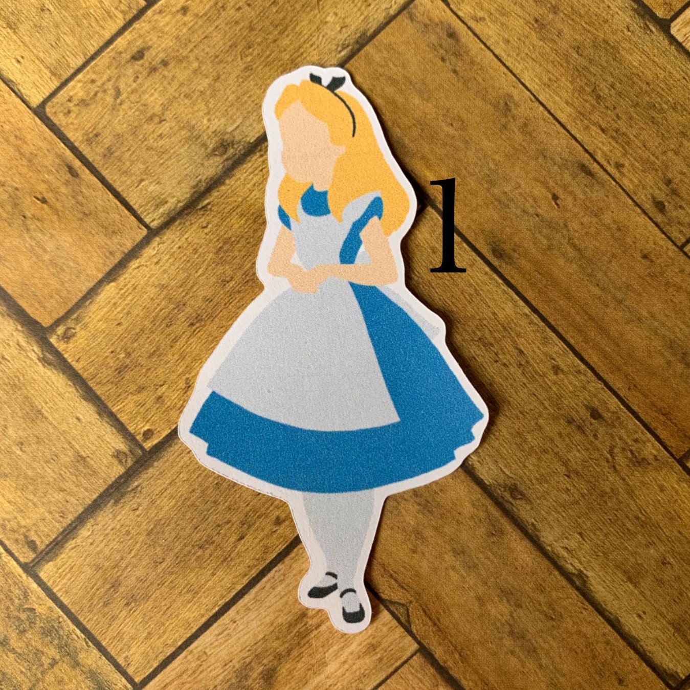 Alice in Wonderland Sticker Pack Etsy