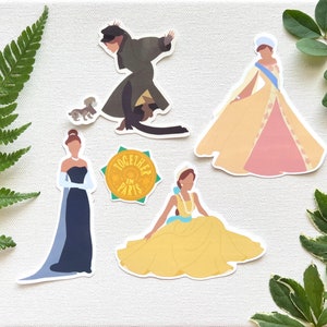 Pegatinas de Anastasia: Anya, vestido de gala, París