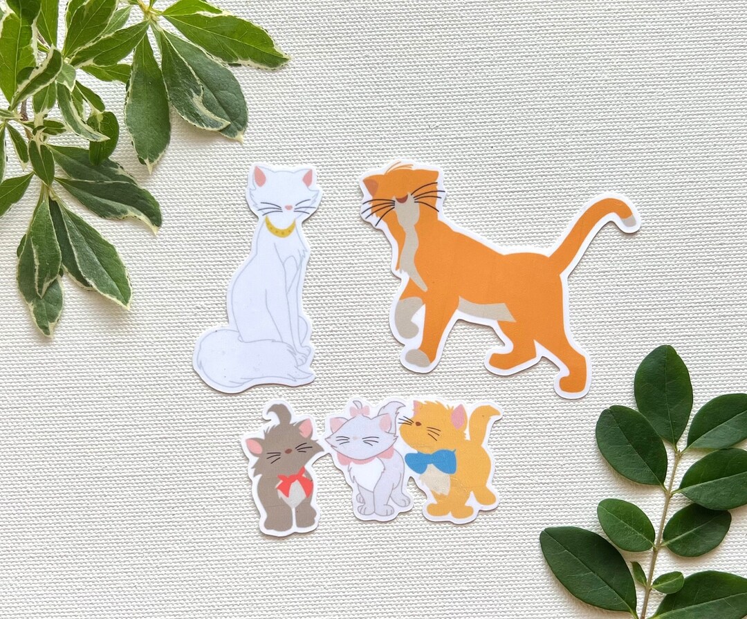 Aristocats Stickers - Etsy