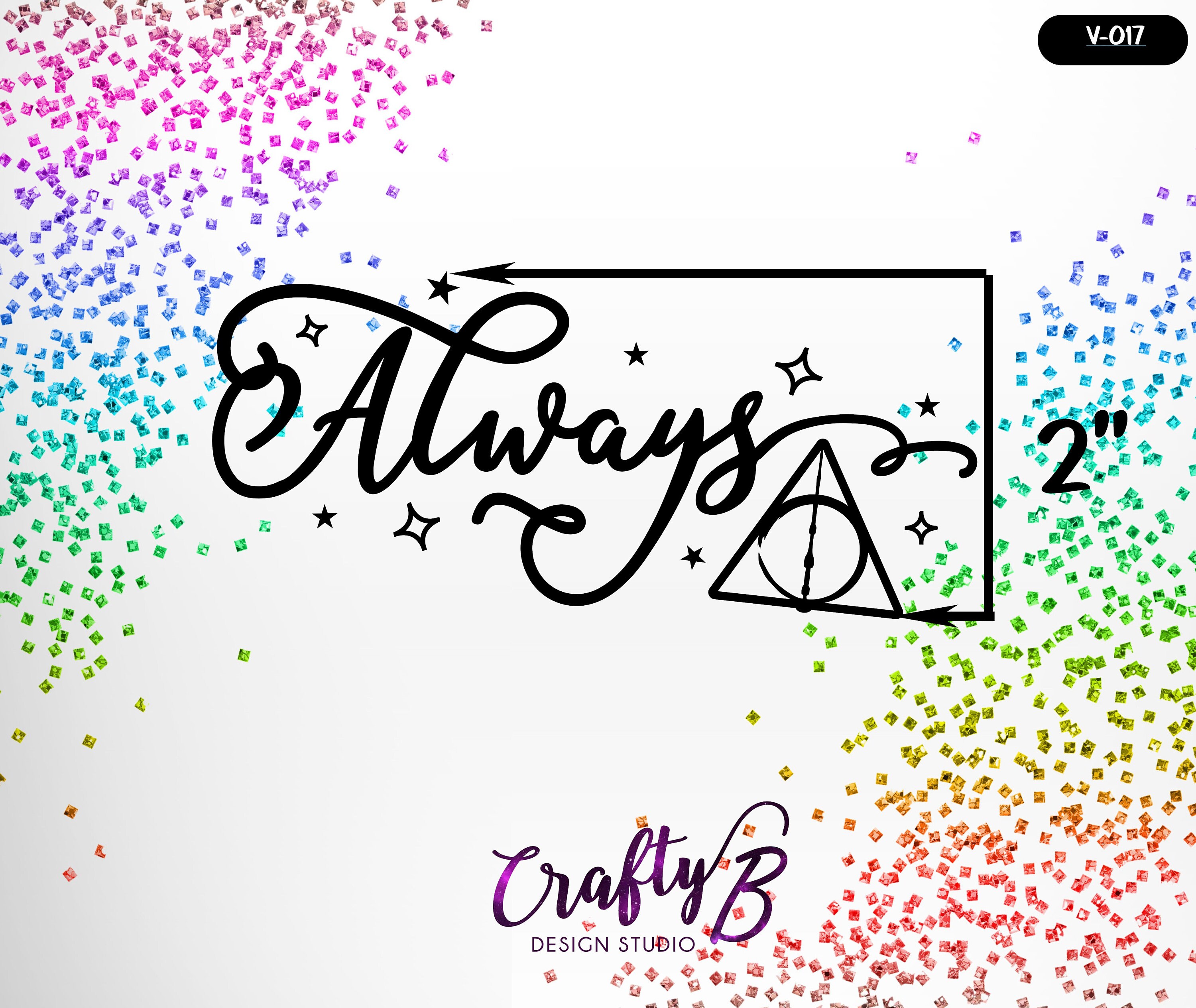 Always Magic Vinyl Decal Wizard Permanent Adhesive Decal Etsy