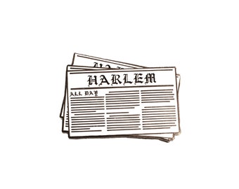 Harlem News Enamel Pin