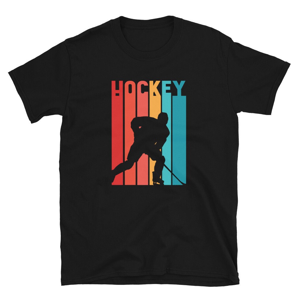 Hockey in Colours Unisex TShirt Vintage Hocket Shirt Hockey Etsy